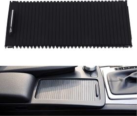 MB W204 Center Console Roller Blind - Black (Part No. A2046807607)